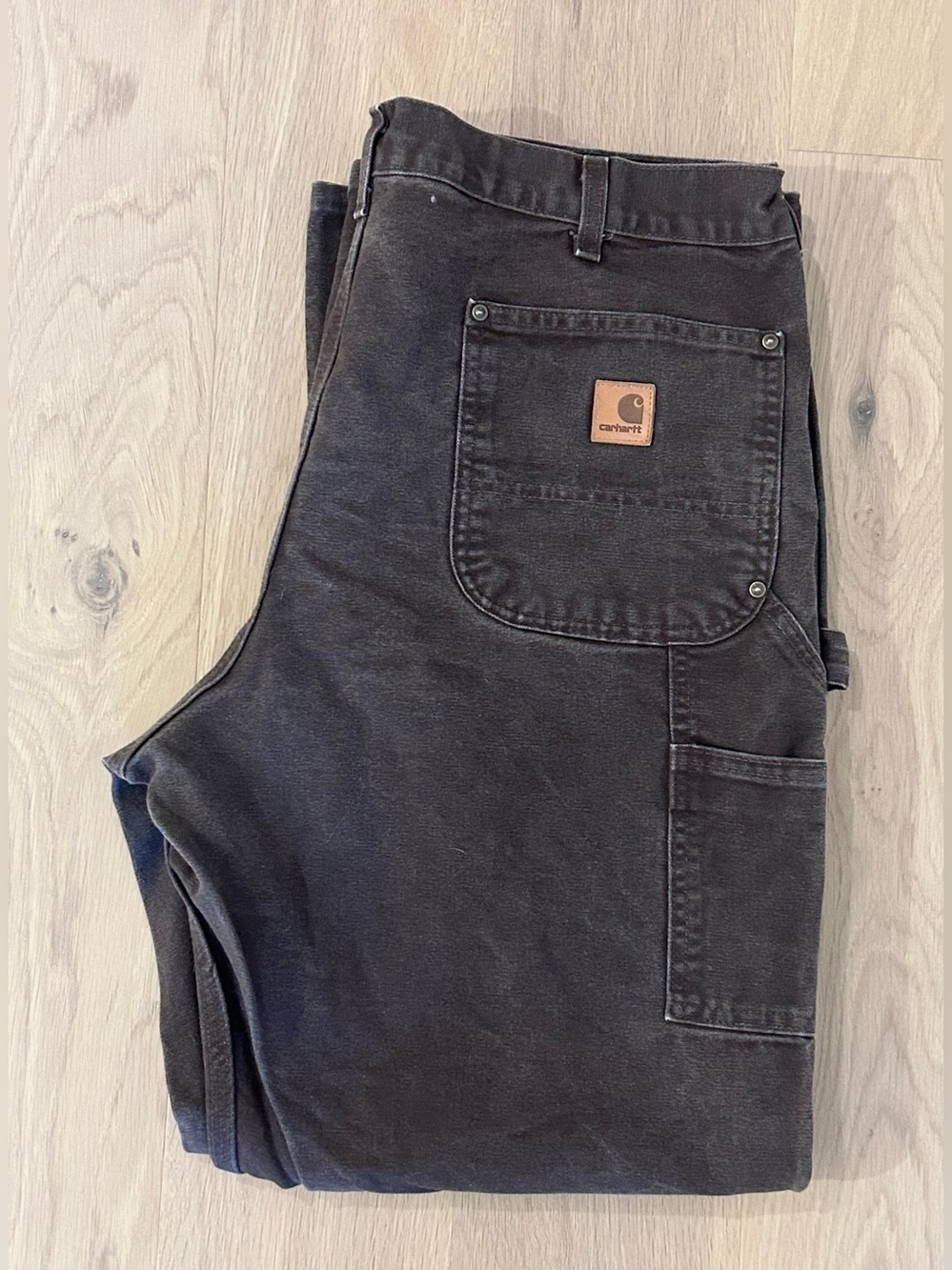 Vintage Carhartt B136 DKB Double Knee Work Pants - Size 38x34